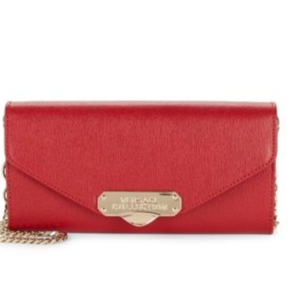Versace collection red clutch - Picture 1 of 9